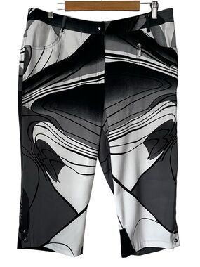 Jamie Sadock Printed Capri Pant 14